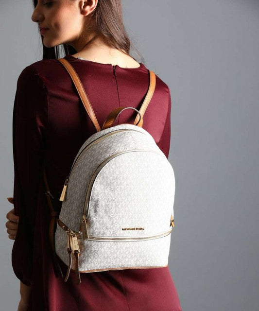 Michael Kors MK Rhea Backpack With Dust Bag Brown