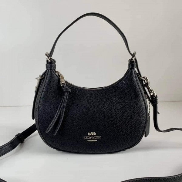 Coach_ kleo hobo bag in signature canvas bag with box