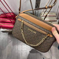 MichaelKors Jet Set East West Chain Crossbody Sling with box