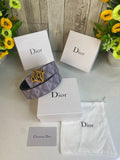 CD DIOR MENS BELT WID OG BOX CARD & DUST BAG