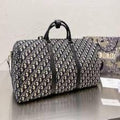 DIOR OBLIQUE DUFFLE BAG WITH DUST COVER