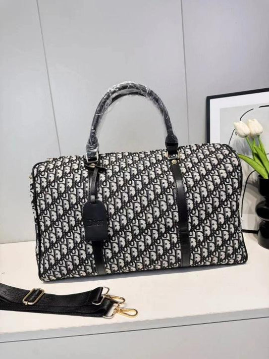 DIOR OBLIQUE DUFFLE BAG WITH DUST COVER
