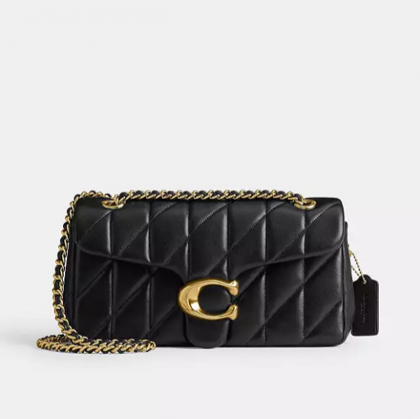 Coach Tabby 20 Quilted Leather Shoulder Bag With Box Dust bag Bill