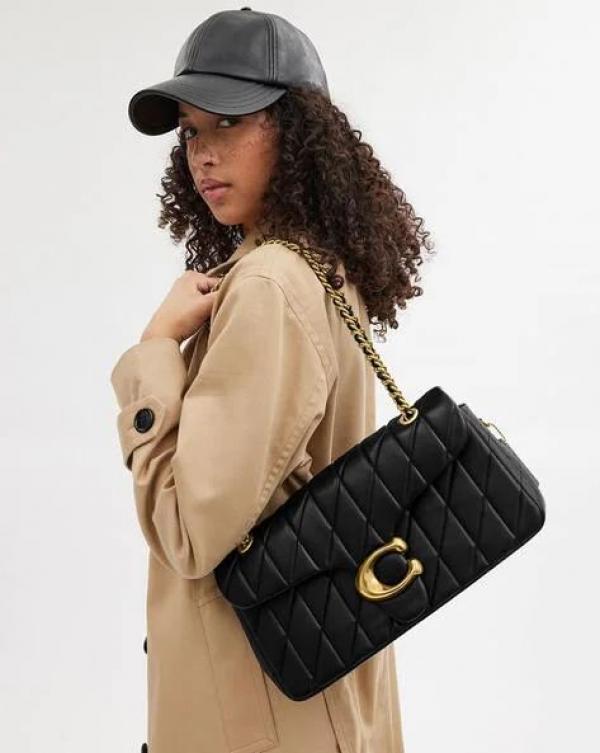 Coach Tabby 20 Quilted Leather Shoulder Bag With Box Dust bag Bill