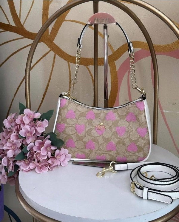 Coach Nolita 19 daisy appliqu with box