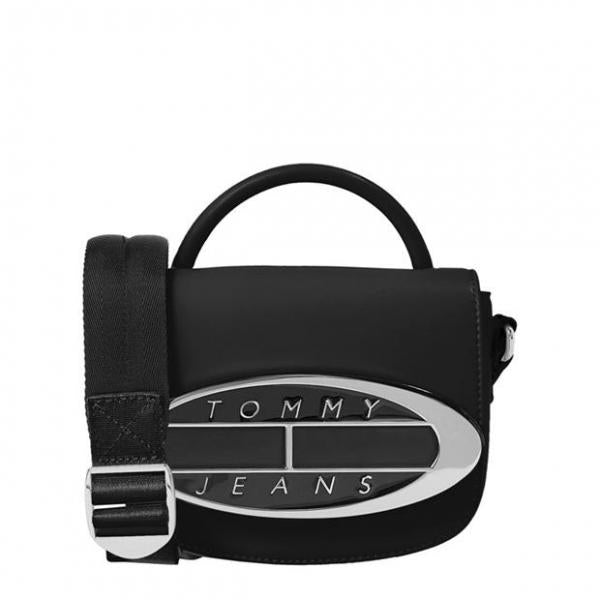 TOMMY JEANS HILFIGER PREMIUM GREY CROSS BODY WITH BOX