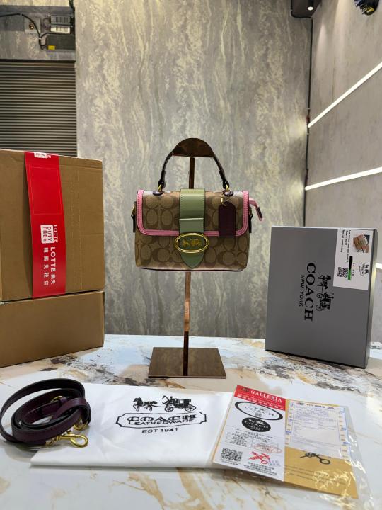 COACH SAMMY TOP HANDLE SLING BAG DOUBLE OX PACKING