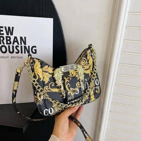 Versace Jeans Couture Shoulder Bag With Box Dustbag Shoulderchain Slingbelt