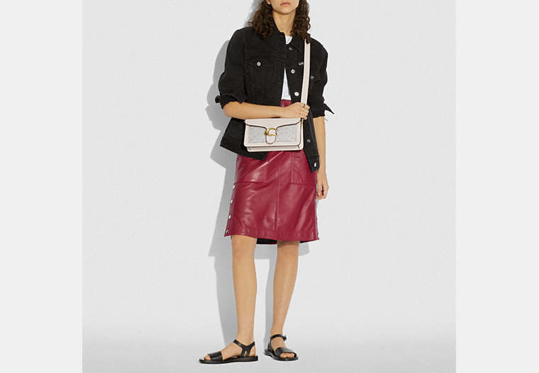 Tabby Shoulder Bag 26 With Signature Canvas
