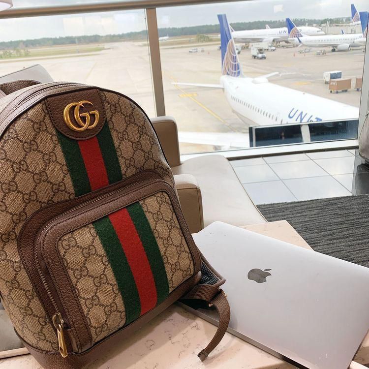 Gucci Ophidia GG Small Backpack Unisex With DustBag
